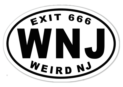 WNJ Exit 666 Car Magnet