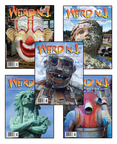 Weird NJ 5-Pack – Our 5 Most Recent Back Issues for One Low Price
