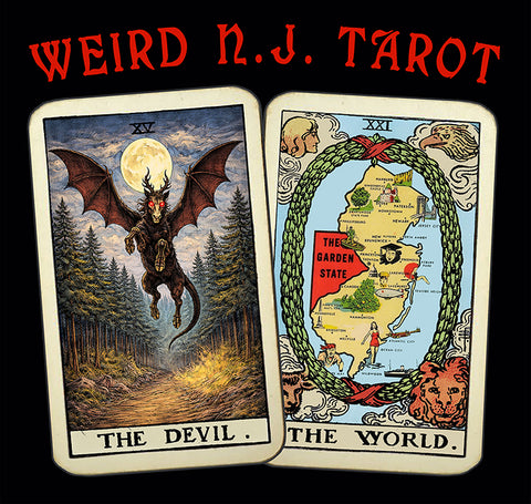 NEW Weird NJ Tarot T-shirt