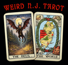 NEW Weird NJ Tarot T-shirt