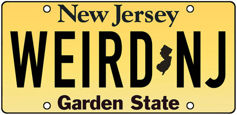 WNJ License Plate Bumper Sticker