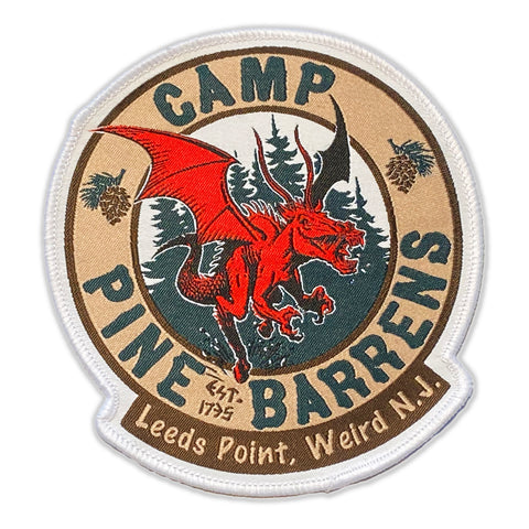 Camp Pine Barrens Woven Patch