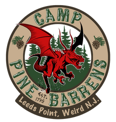 Camp Pine Barrens Vinyl Sticker