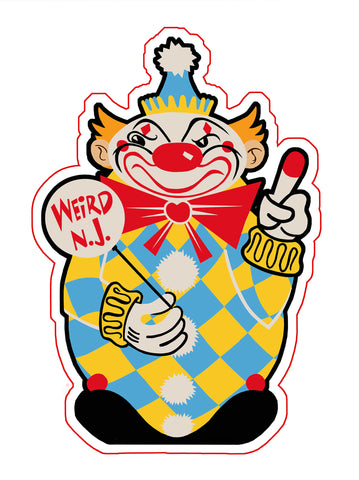 “Evil Clown” of Middletown Sticker (Calico)