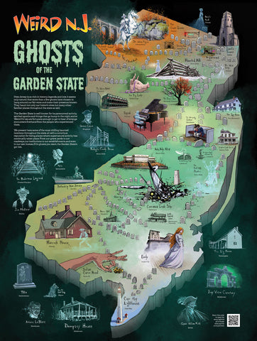 NOW 20% OFF! Ghosts Of The Garden State Poster