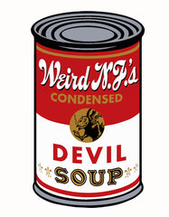 Condensed Jersey Devil in a Can Sticker