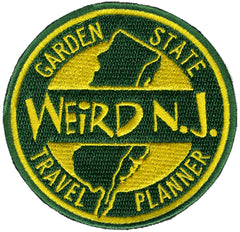 Weird NJ Travel Planner Embroidered Patch